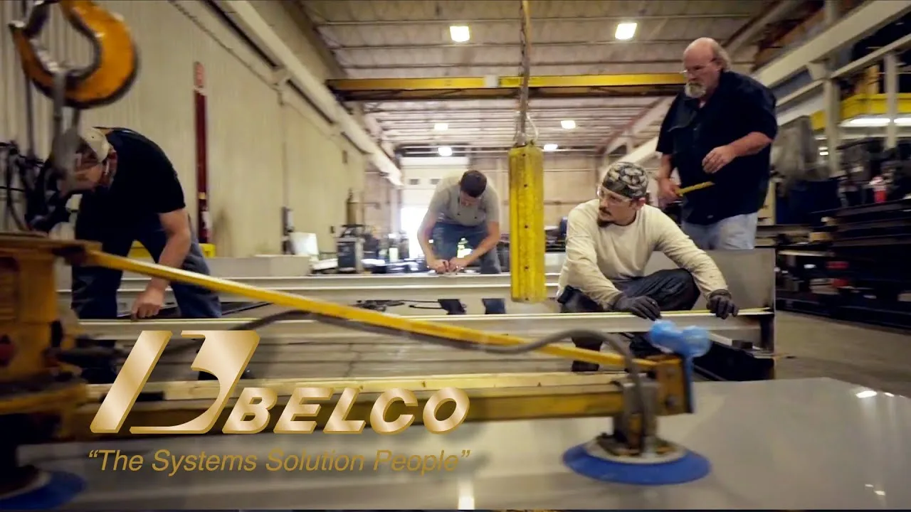 Larry Mercer of Belco Sales & Service speaking on camera.