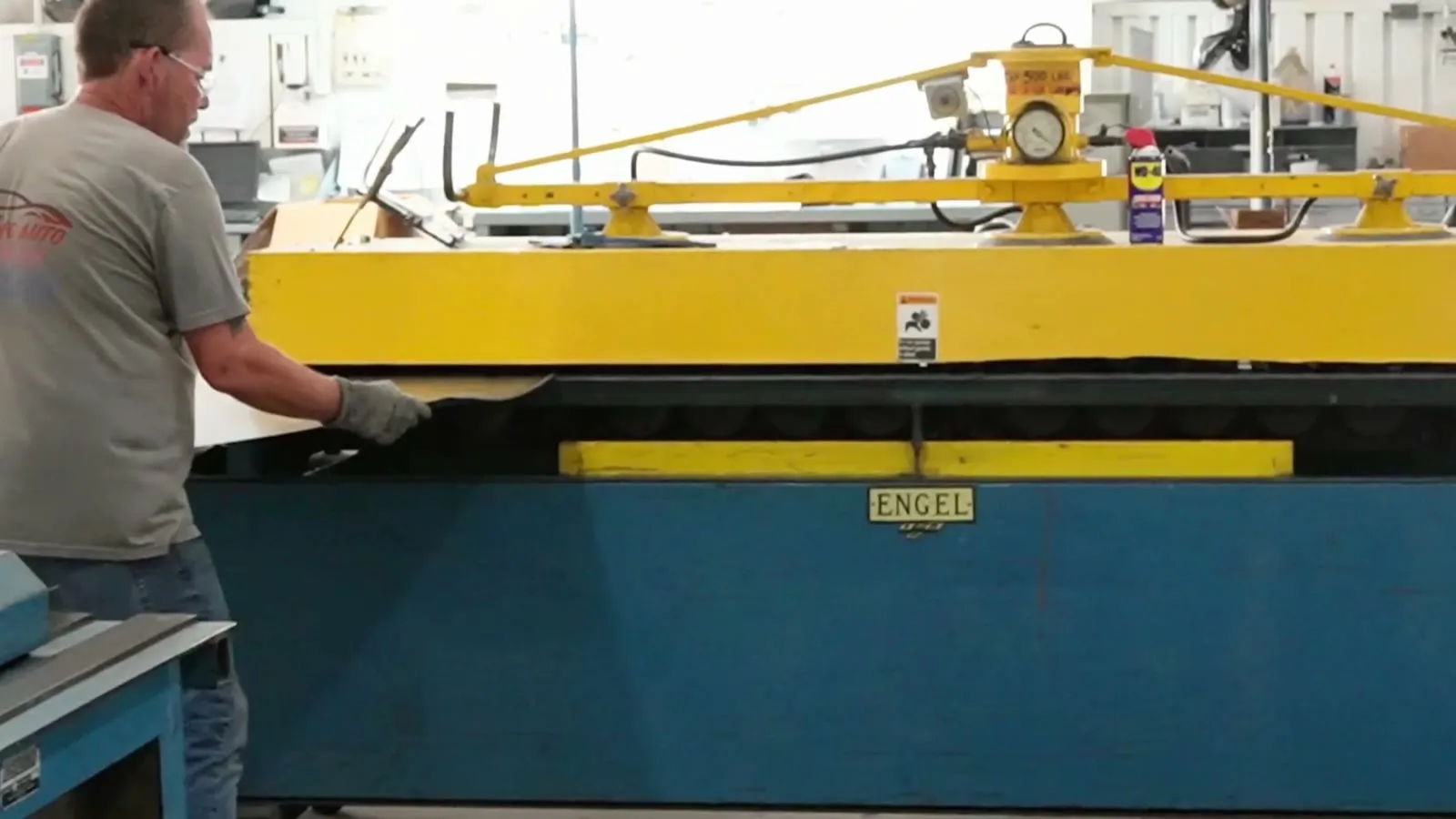 The Belco shop floor in Belding, Michigan.